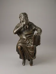 Moisés, probablemente siglo XII (bronce)